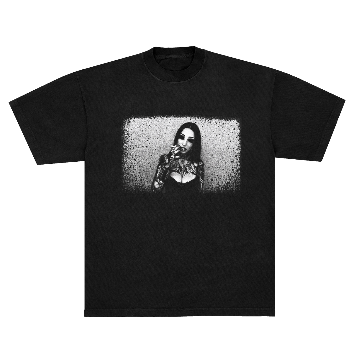 SMOKING TEE - BLACK