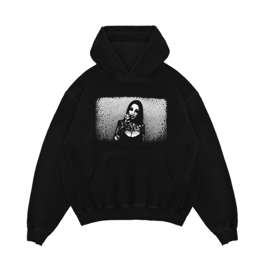 SMOKING HOODIE - BLACK